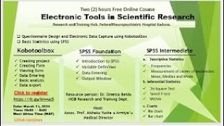 Electronic Tools in Scientific Research [upl. by Genni]