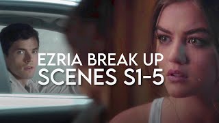 Ezria break up Scenes s1s5 MEGA LINK Pretty Litte Liars [upl. by Ysiad]