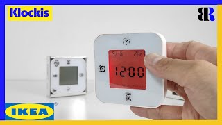 IKEA Klockis Clockthermometeralarmtimer  Unboxing  Test [upl. by Centonze363]