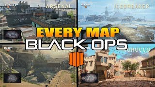 Every Map In Call of Duty Black Ops 4 COD BO4 All Maps [upl. by Eecart]