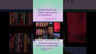 Open source AI with Octavia Butler 812 at SudoRoom hackerspace [upl. by Ahserak]