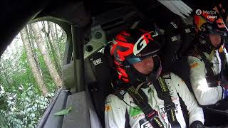 KALLE ROVANPERÄ CRASHES WHILE LEADING RALLY FINLAND 2024 ON STAGE 19 [upl. by Utimer]