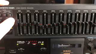 Onkyo Integra EQ35 Stereo Graphics Equaliser FunwithVintageHiFi [upl. by Meldon]