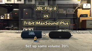 JBL Flip 6 vs Tribit MaxSound Plus [upl. by Rosa]