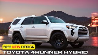 All New 2025 Toyota 4Runner Hybrid Review  Price  Interior And Exterior Redesign [upl. by Nref]