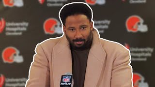 Myles Garrett Postgame Press Conference  Week 14 vs Pittsburgh Steelers [upl. by Eli]