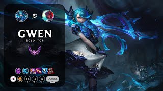 Gwen Top vs Yone  KR Master Patch 141 [upl. by Cletus]