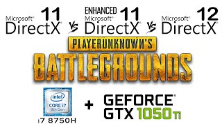 DirectX 11 vs DirectX 11 enhanced vs DirectX 12 in PUBG Battlegrounds  DX 11 vs DX 12 [upl. by Jahdai910]