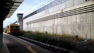 Plasser amp Theurer quotSalcefquot in transito al binario 25 a Roma Tiburtina [upl. by Gene]