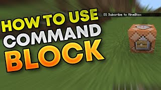 How To Use Command Block in Minecraft Bedrock Edition  Basic Tutorial [upl. by Eiclek719]