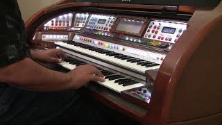 A Lowrey Home Organist  Outlander Theme  A Skye Boat Song [upl. by Aivataj]