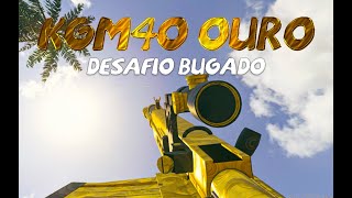 O NOVO FUZIL DE ASSALTO KG M40 VANGUARD COM DESAFIO BUGADO • COMO PEGAR A CAMUFLAGEM OURO [upl. by Benton]