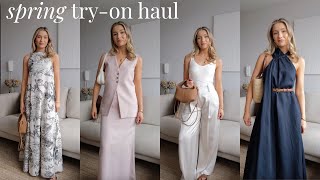 HUGE SPRING TRYON HAUL  REISS COS SEZANE amp ARKET [upl. by Ernesto290]