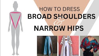 How to dress an inverted triangle body type🔻  howto [upl. by Clevey]