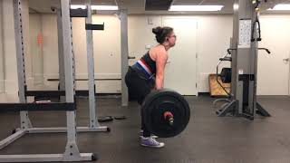 Chelsey’s 285 x 3 Deadlift [upl. by Leugar]