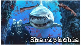 Trapped In A Small Cave With A Great White  Horror Game  Sharkphobia [upl. by Annwahs]