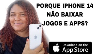 COMO BAIXAR APLICATIVOS NO IPHONE 14 [upl. by Kurtz]