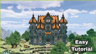 How To Build a Deepslate Castle in Minecraft 119 [upl. by Reuven640]