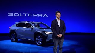 The AllNew SUBARU SOLTERRA World Premiere  Product Outline Video [upl. by Aima831]