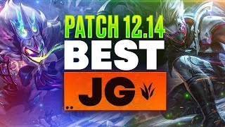 The BEST Junglers For All Ranks On Patch 1214  Season 12 Tier List League of Legends [upl. by Aicinoid]