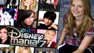 Bridgit Mendler Interview DisneyMania 7 Good Luck Charlie amp More [upl. by Kcinnay931]