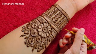 Eid special mehndi designs front hand  mehandi ka design mehandi design  mehndi ke design  mehndi [upl. by Broadbent68]