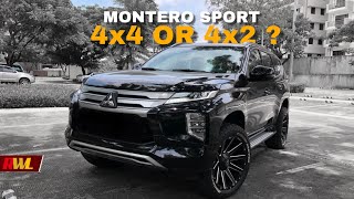 Montero Sport GT 4x2 or 4x4  which one to choose [upl. by Dnomsad]