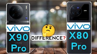 Vivo X90 Pro vs Vivo X80 Pro  Difference 🤔🔥 [upl. by Teik]