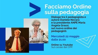 Facciamo Ordine sulla Pedagogia [upl. by Ueihtam619]