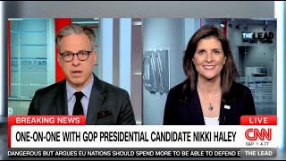 Nikki Haley on The Lead with Jake Tapper [upl. by Randy911]