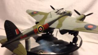 FRANKLIN MINT DIE CAST RAF MOSQUITO [upl. by Enelahs]