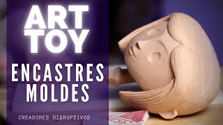 🟢 CURSO ART TOYS ▶︎ MOLDES Y COPIAS en Resina [upl. by Laerdna]