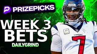 Top PrizePicks NFL Week 3 Plays  Best Props amp Value Picks [upl. by Domingo]