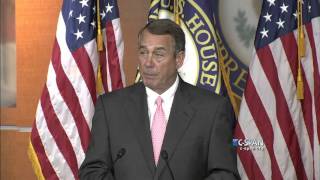 John Boehner resigns as Speaker of the House [upl. by Faucher]