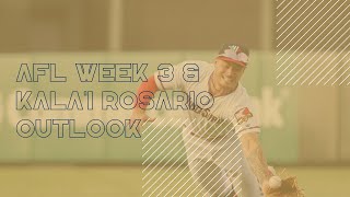 Minnesota Twins AFL Week amp Kalai Rosario Outlook [upl. by Burkitt]