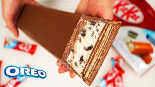 Гигантский КитКат с Орео  Giant KitKat with Oreo [upl. by Ezana]