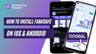 How to install FamiSafe on iPhone amp Android  Screen Time Parental Control App [upl. by Ailene]