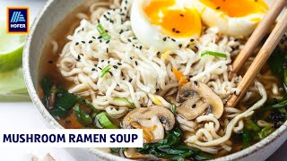 Mushroom Ramen Soup [upl. by Nodarse]