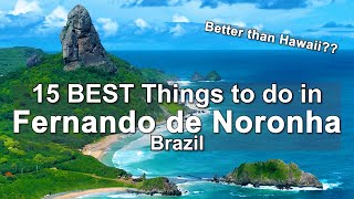 15 BEST Things to Do in Fernando de Noronha Brazil 🏖️ Better Beaches than Hawaii ☀️ Top Travel Guide [upl. by Cassady376]