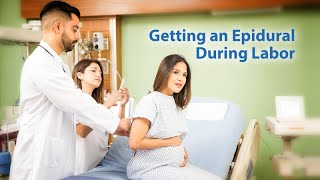 Getting an Epidural During Labor [upl. by Lurleen]