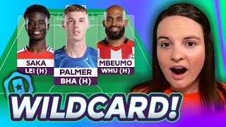 WILDCARD ACTIVE  MY FPL GAMEWEEK 6 TEAM  FANTASY PREMIER LEAGUE 202425 [upl. by Viviene160]