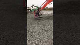 Excavator Grading beam bucket landleveling excavator gradingmachine [upl. by Editha]