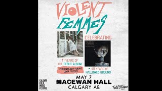 Violent Femmes in Calgary  MacEwan Hall [upl. by Imas]