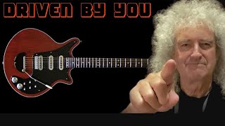 Brian May  Driven by you guitar backing track Back to the light [upl. by Erotavlas929]