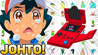 O ASH COMPLETOU A POKÉDEX DE JOHTO [upl. by Assiron]