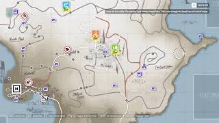 Forza Horizon 4 Fortune Island influence board locationsTreasure map locations [upl. by Wulf]