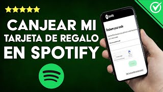 ¿Cómo canjear mi tarjeta de regalo SPOTIFY PREMIUM en mi móvil o PC [upl. by Ikuy]