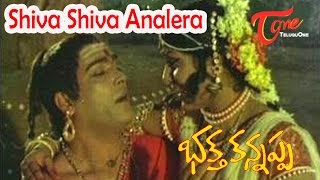 Bhakta Kannappa Songs  Shiva Shiva Analera  Krishnam Raju  Vanisree [upl. by Assille]