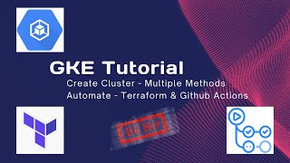 GKE Tutorial Create ClusterMultiple methodsAutomateGitHub Action amp TerraformDeploy Application [upl. by Assyli285]