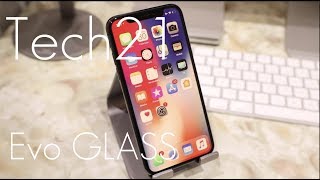 Classic Tempered Glass  Tech 21 Evo Glass Screen Protector  iPhone X  Hands on Review [upl. by Ulric102]